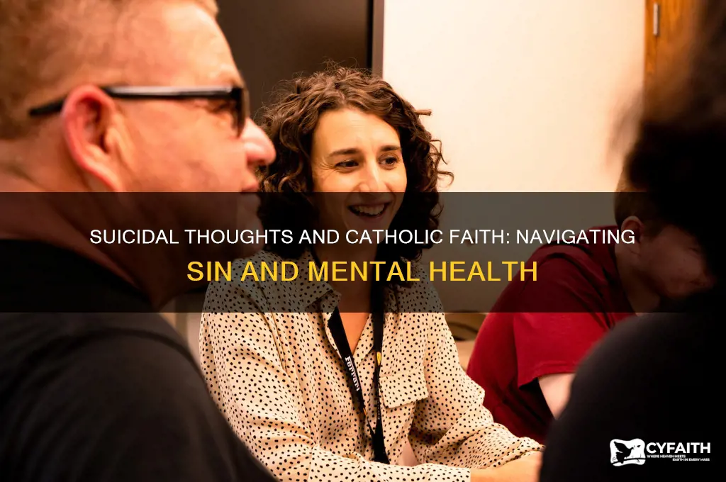 are suicidal thoughts sinful catholic