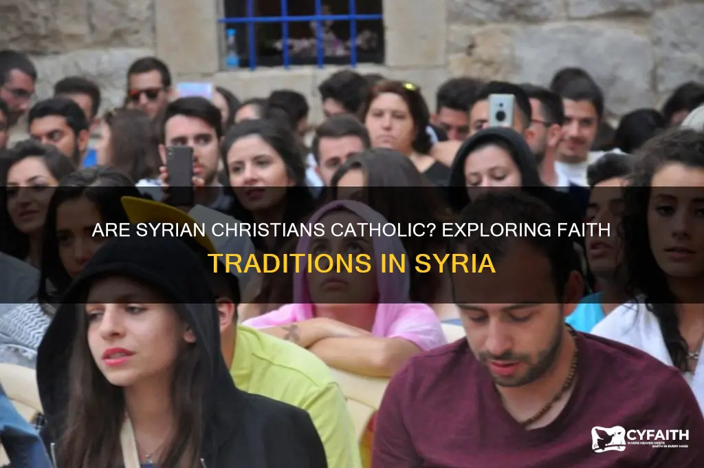 are syrian christians catholic