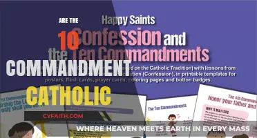 Are the Ten Commandments Catholic? Exploring Their Role in Faith