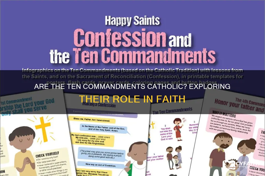 are the 10 commandments catholic