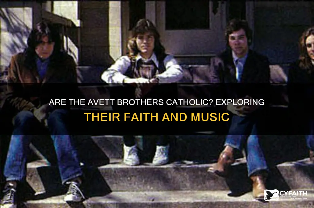 are the avett brothers catholic