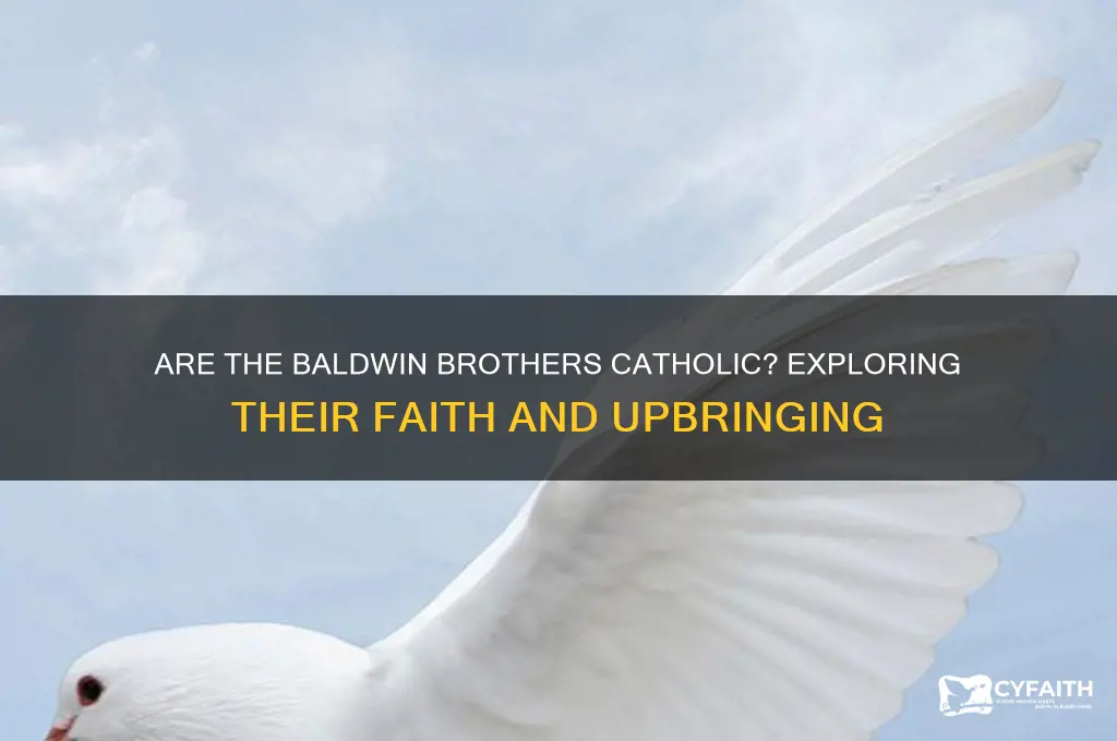 are the baldwin brothers catholic