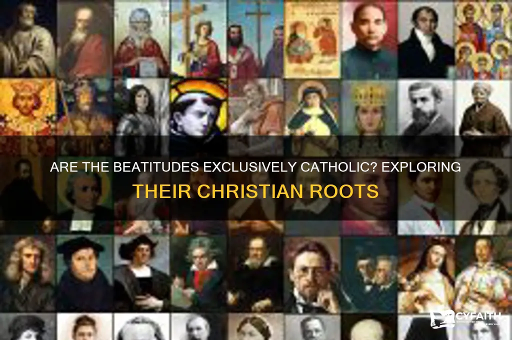 are the beatitudes catholic