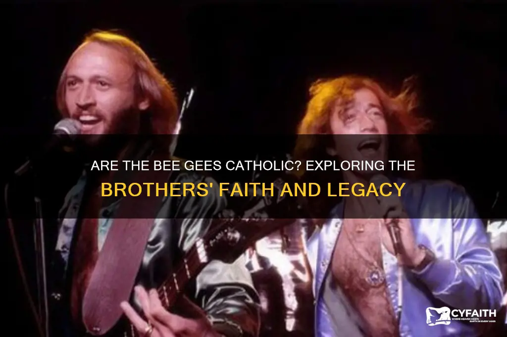 are the bee gees catholic