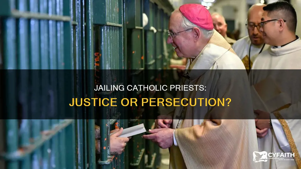 are the catholic preists going to jail