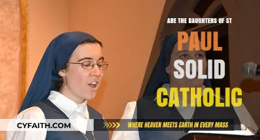 Daughters of St. Paul: Solid Catholic Faith?