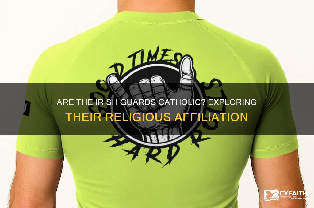 are the irish guards catholic