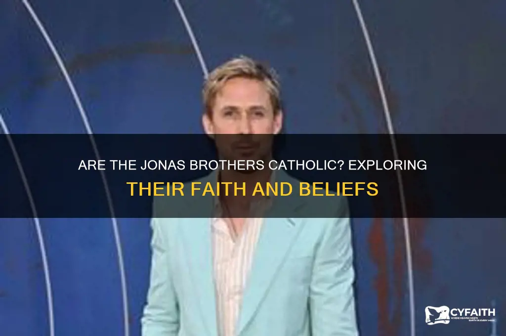 are the jonas brothers catholic