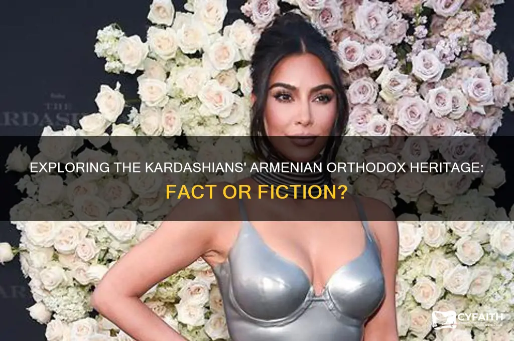 are the kardashians armenian orthodox