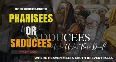 Orthodox Jews: Pharisees or Sadducees? Unraveling Historical Connections