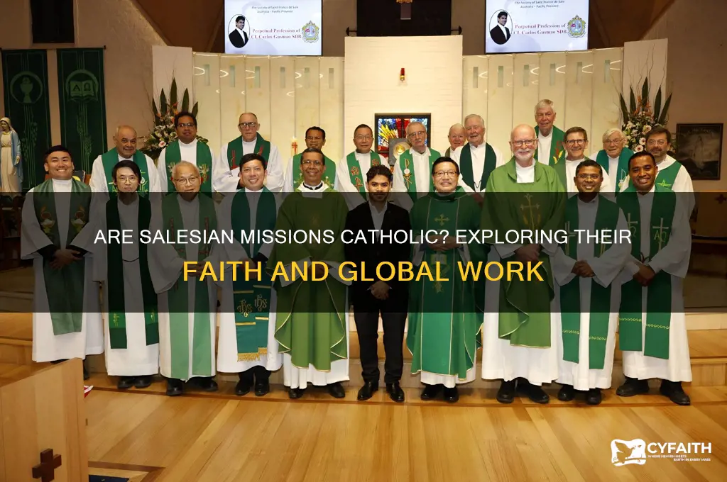 are the salesian missions catholic