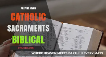 Catholic Sacraments: Biblical or Not?