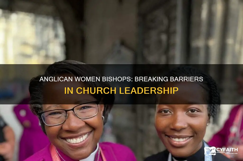are there anglican women bishops