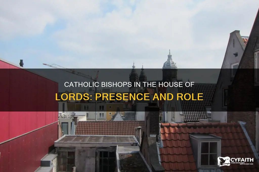 are there any catholic bishops in the house of lords