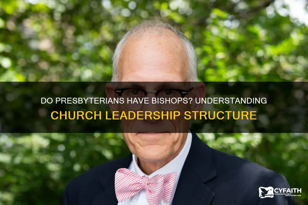 are there bishops in the presbyterian church