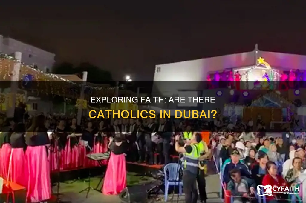 are there catholics in dubai