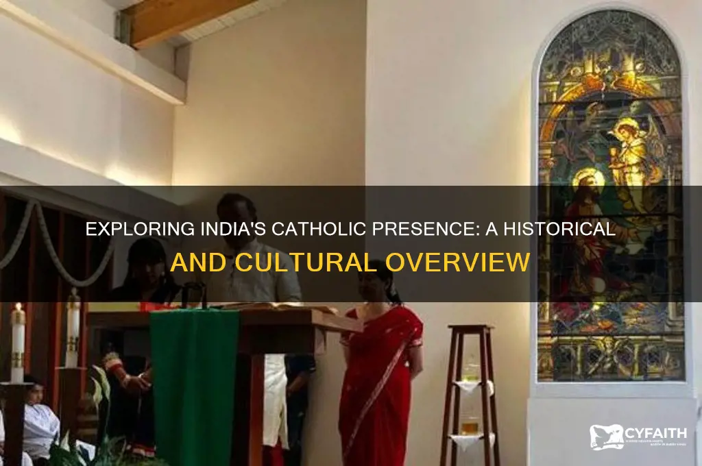 are there catholics in india