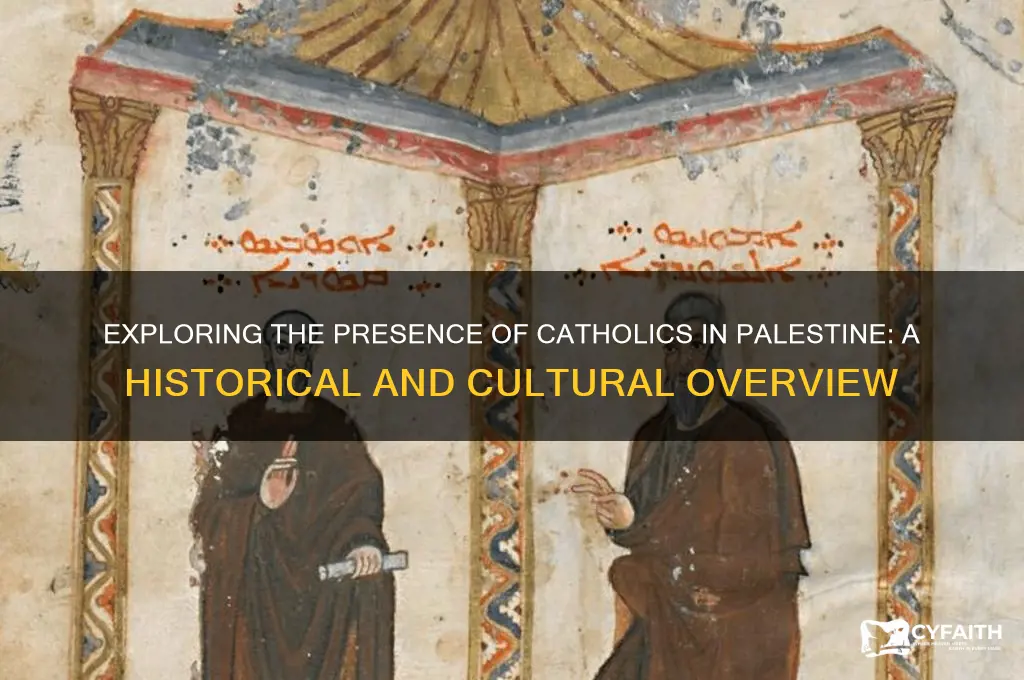 are there catholics in palestine