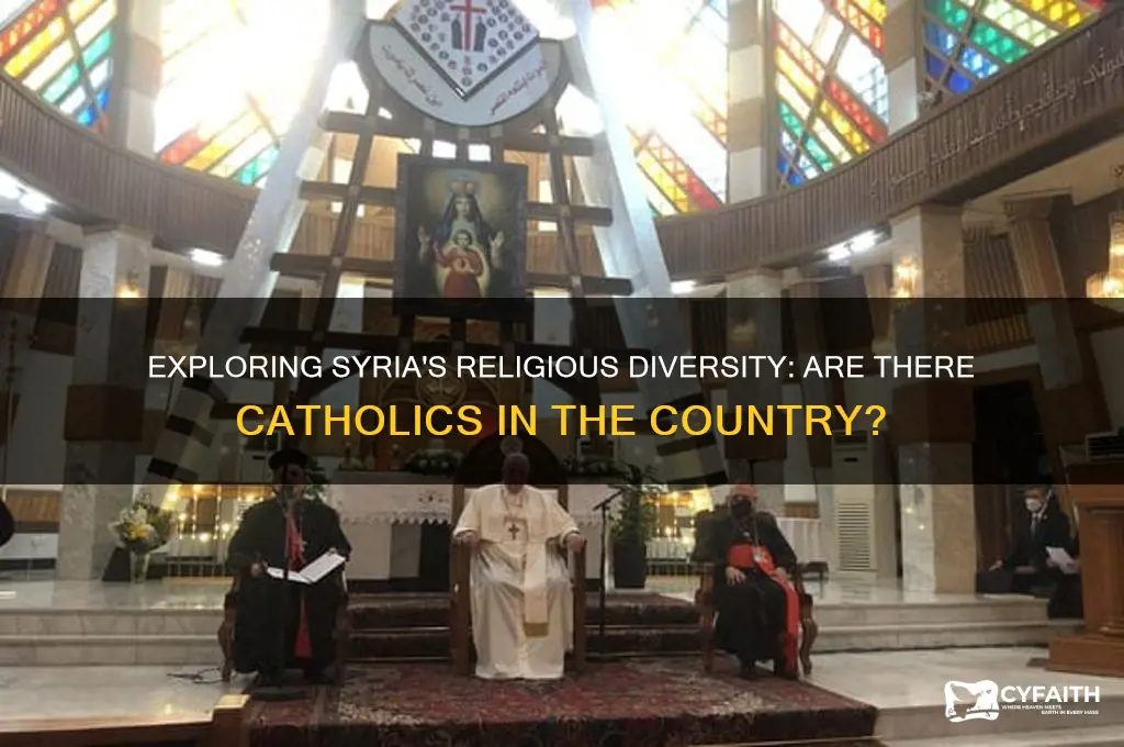 are there catholics in syria