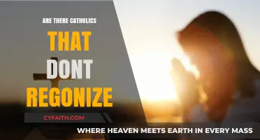 Catholics Who Don't Recognize: What's the Deal?