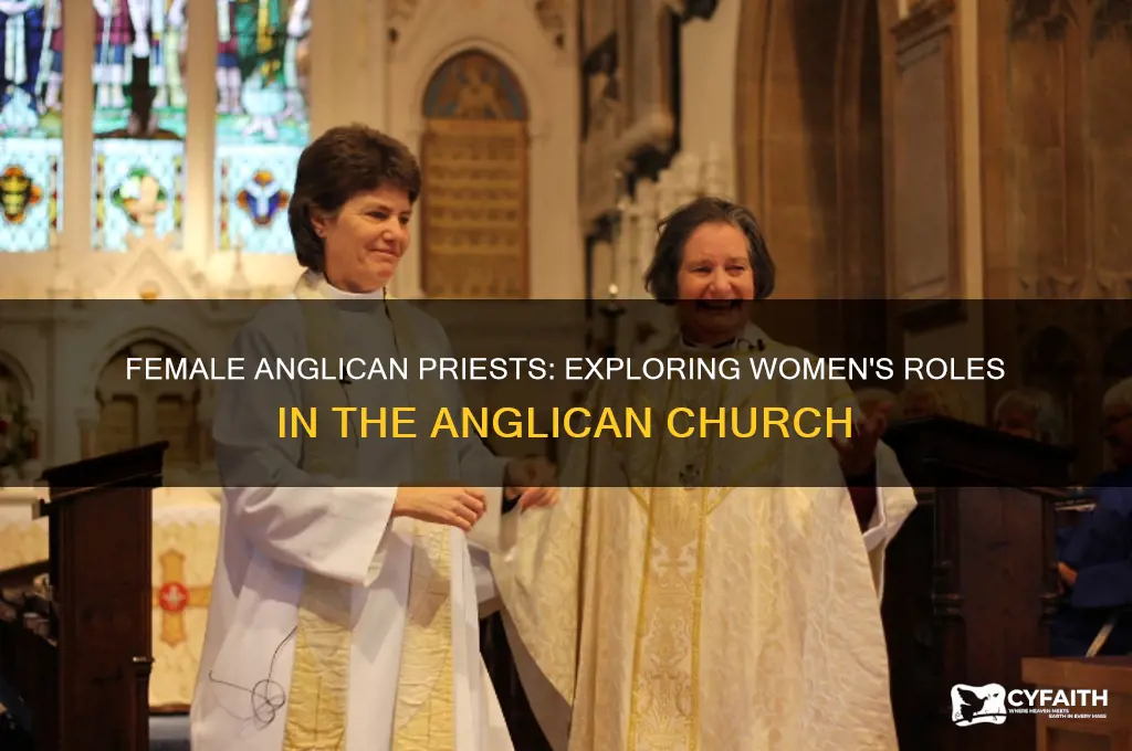 are there female anglican priests