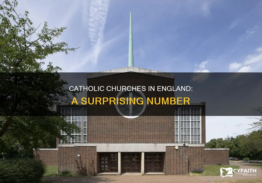 are there many catholic chirches in england