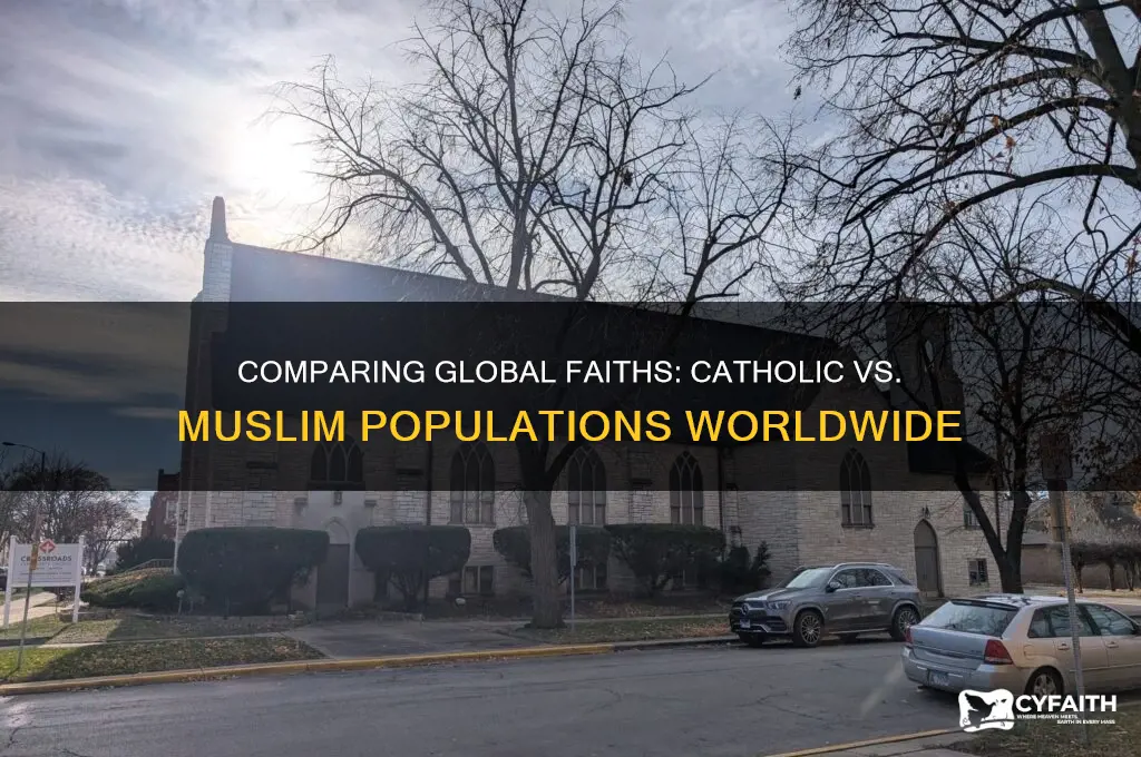 are there more catholic or muslims in the world