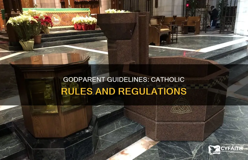 are there rules on catholic godparents