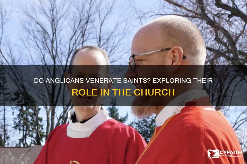 are there saints in the anglican church