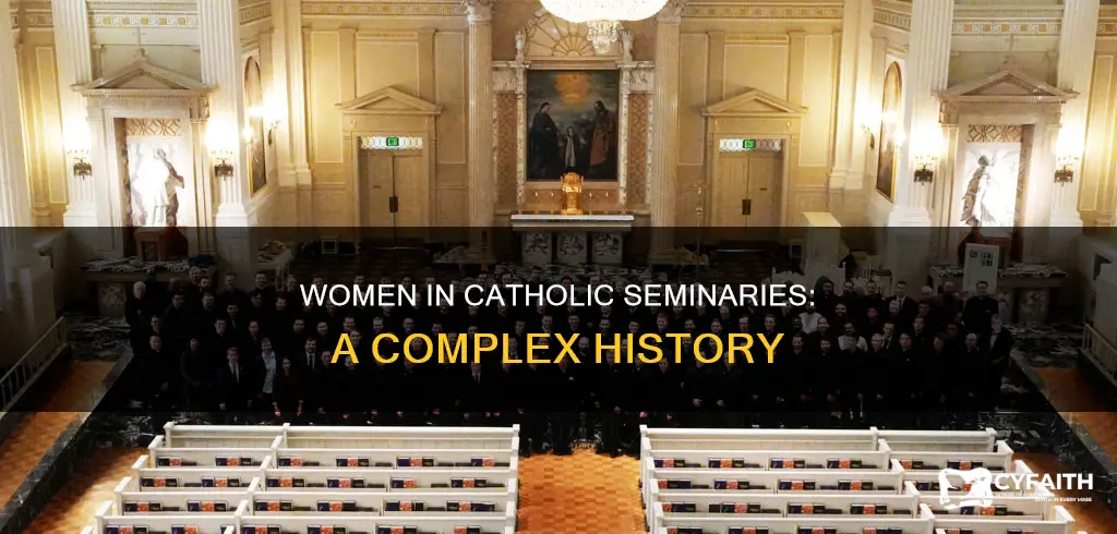 are there women in catholic seminary