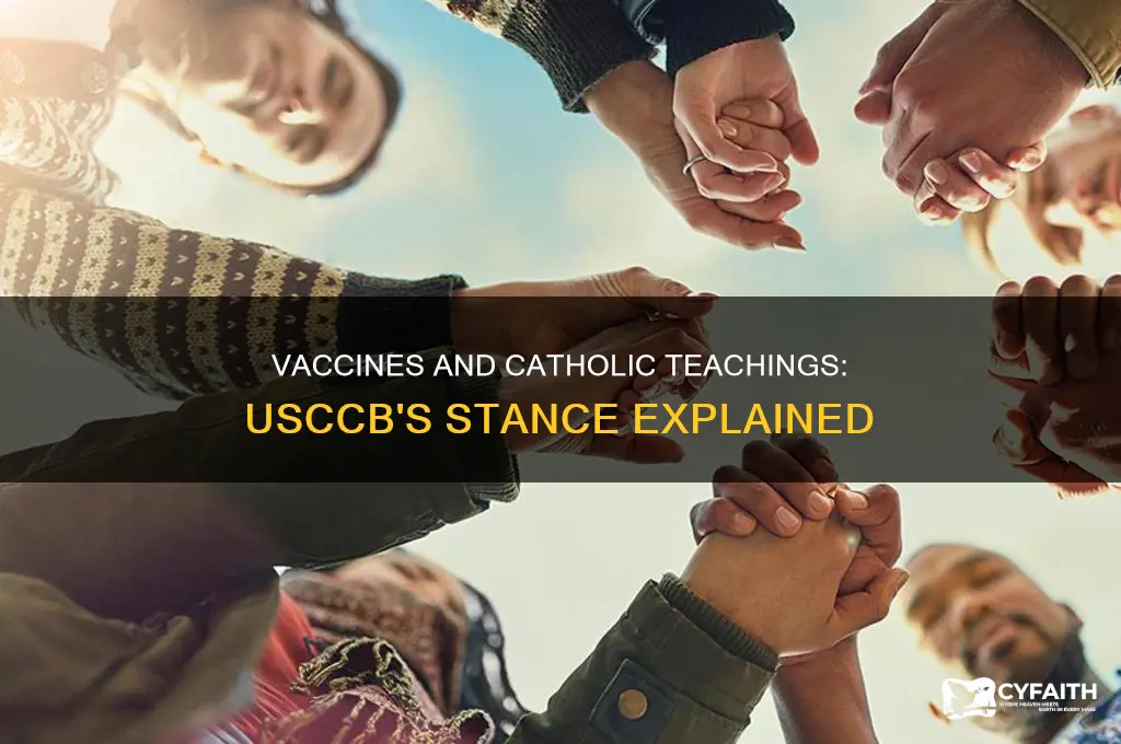 are vaccines against catholic usccb