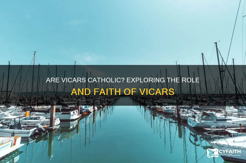 are vicars catholic