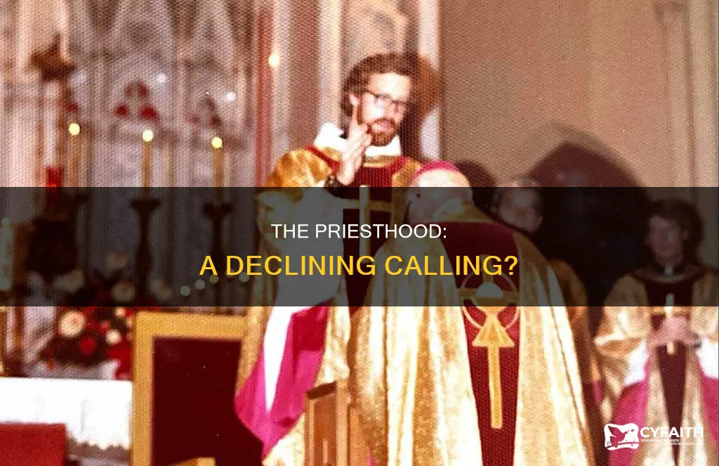 are vocations to the catholic priesthood declining