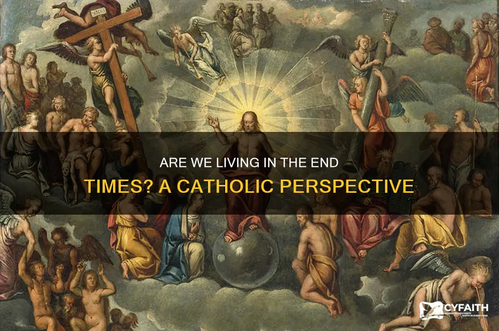 are we in the end of times catholic answer