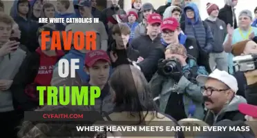 Trump's Appeal to White Catholics: Who's in Favor?