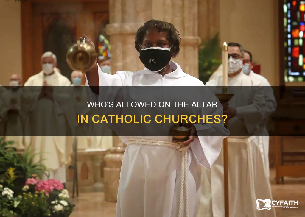 are women allowed on the altar catholic