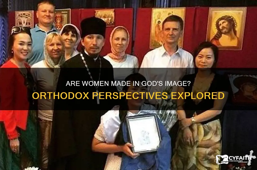 are women in the image of god orthodox