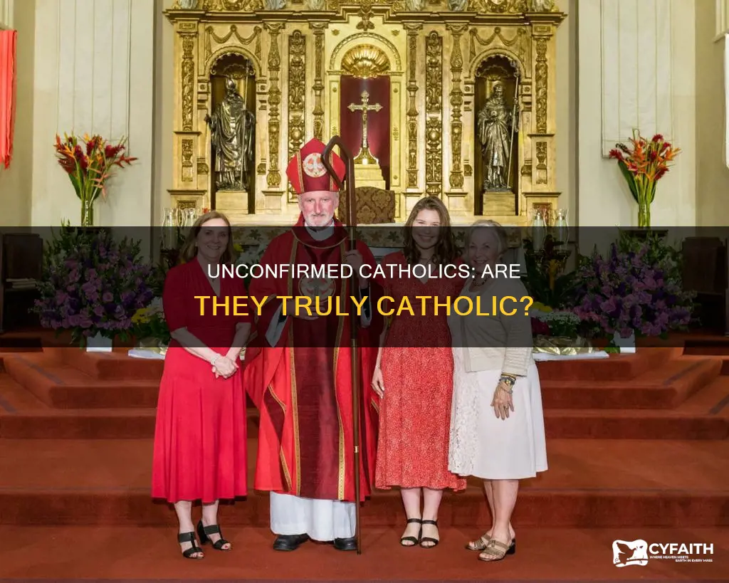 are you a catholic if not confirmed
