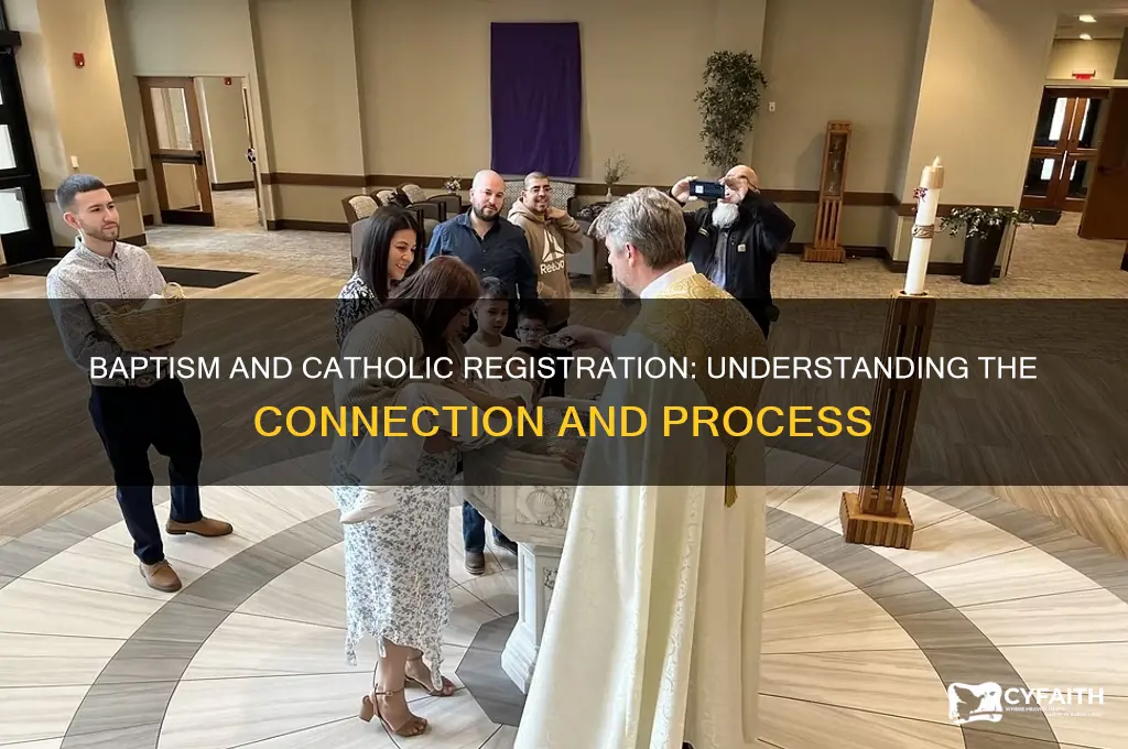 are you registered as a catholic when you