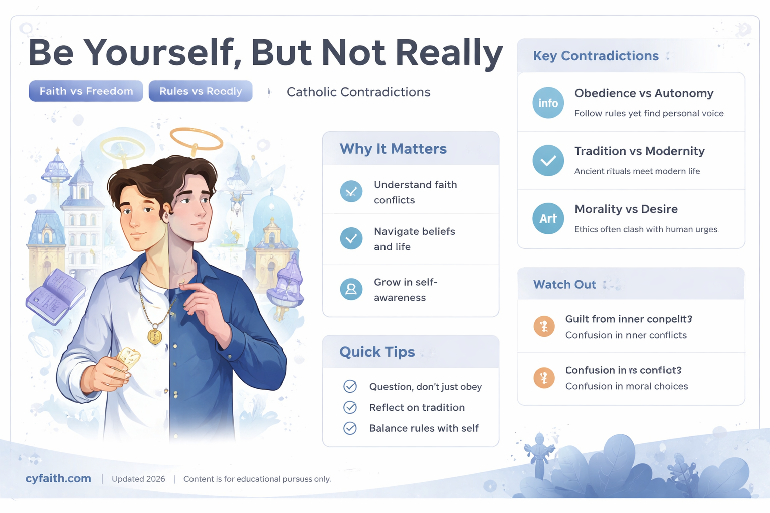 are catholics not supposed to be themselves