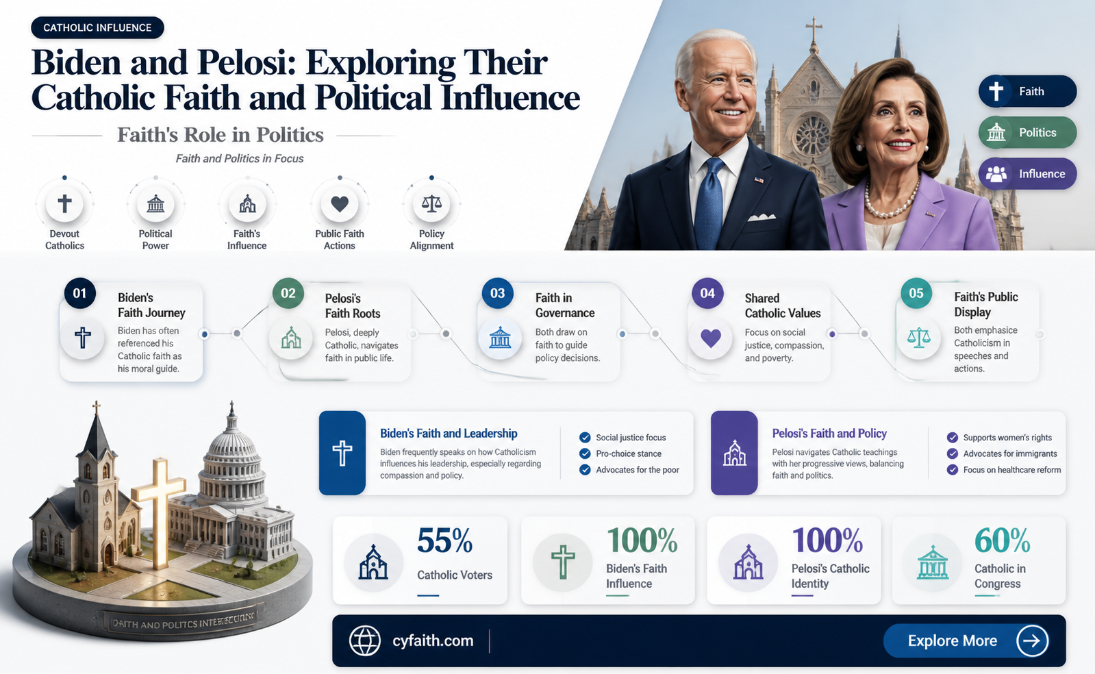 are biden and pelosi catholic