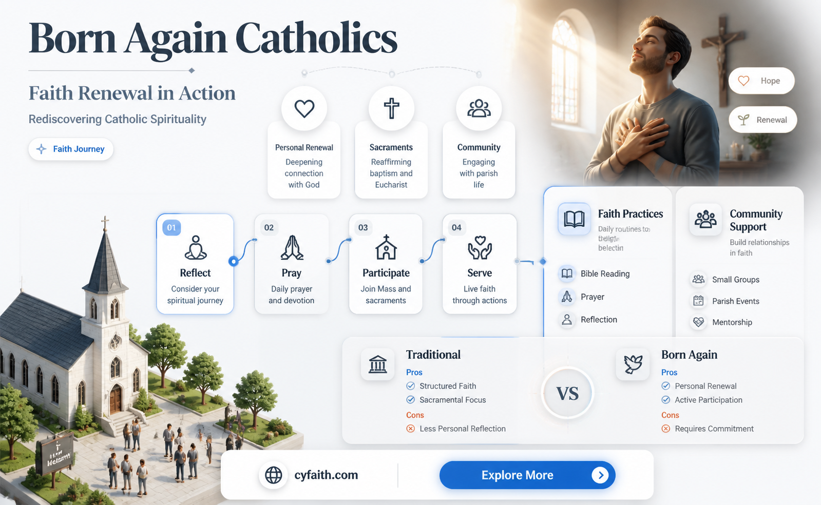 are born again catholic