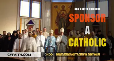 Can Greek Orthodox Sponsor Catholic: Exploring Interfaith Sponsorship Possibilities