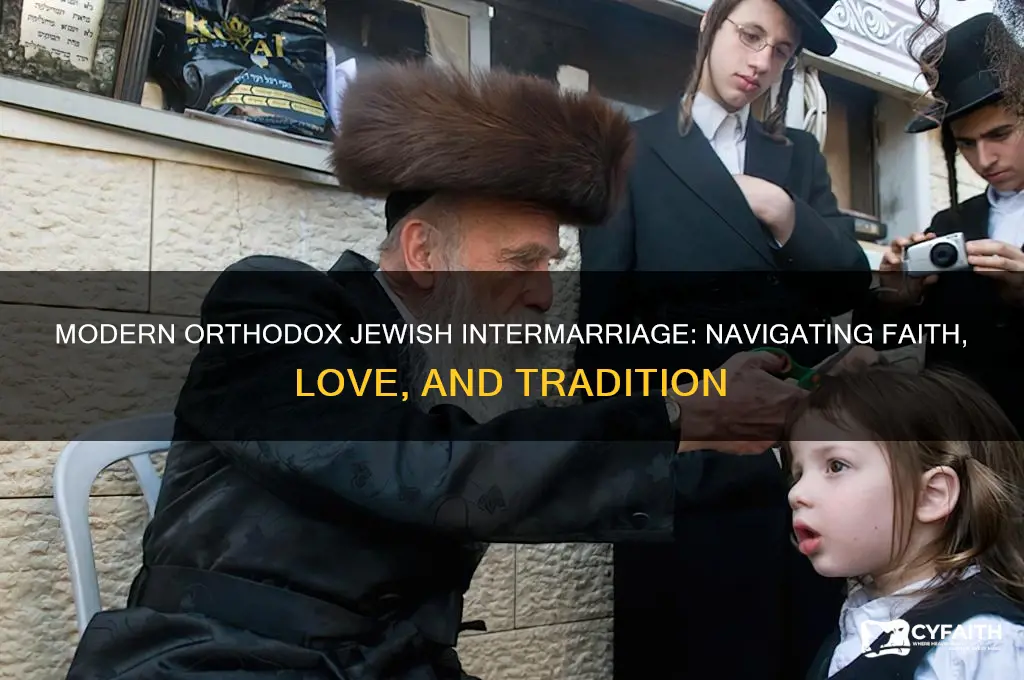 can a modern orthodox jew marry a non jew