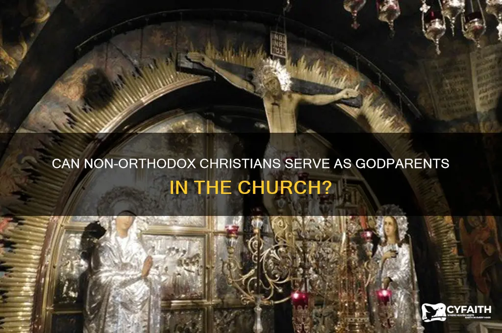 can a non orthodox be a godparent