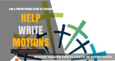 Can Presbyterian Clerks of Session Assist in Drafting Motions?
