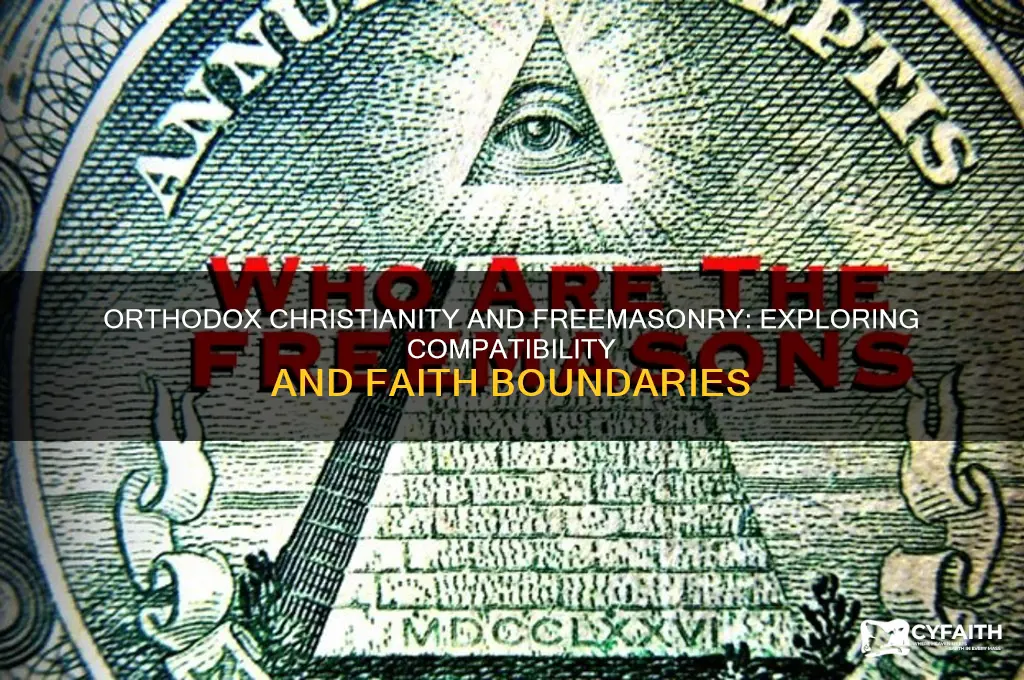 can an orthodox christian be a mason