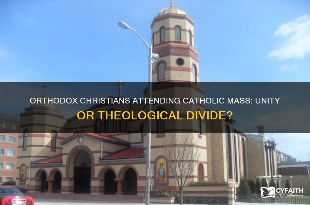 can an orthodox christian go to catholic church