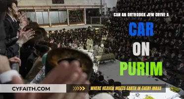 Orthodox Jews and Purim: Driving Rules and Celebratory Boundaries Explored