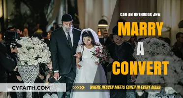 Orthodox Jewish Marriage: Can a Convert Be a Spouse?
